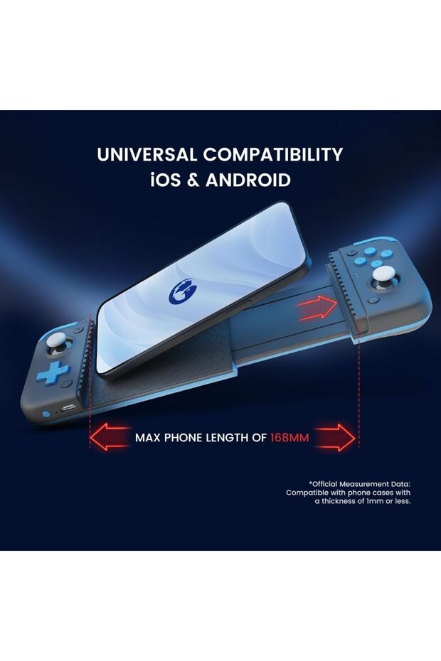 وحدة تحكم ألعاب X2S المحمولة بتقنية البلوتوث لأجهزة iOS وAndroid والكمبيوتر الشخصي، لوحة ألعاب لاسلكية بتأثير هول، عصا تحكم/هول - 7