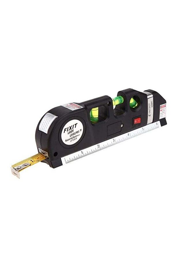 Level Pro 3 Multi-Purpose Laser Measuring Tool, Black/White, 8ft - 1