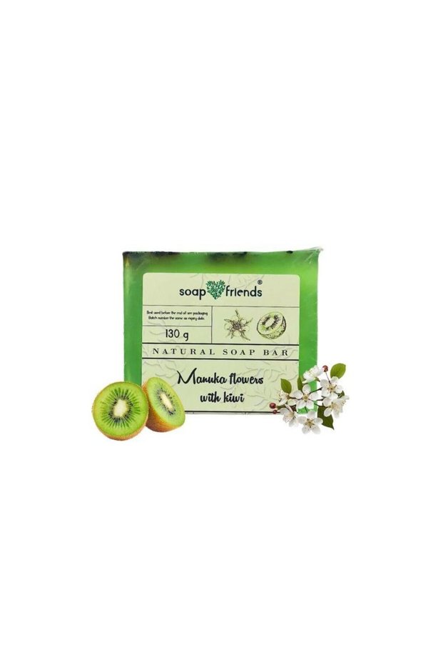 Manuka Flower and Kiwi Delight Soap Bar |130g Soap Bar for Daily Cleansing, Moisturized Skin
