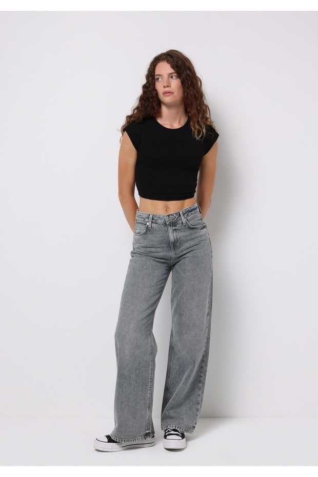 Regular Fit Women's Indigo Jean Trousers
