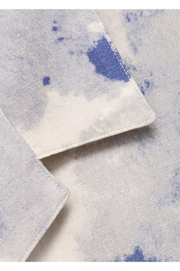 Bowling yaka desenli gömlek - 7