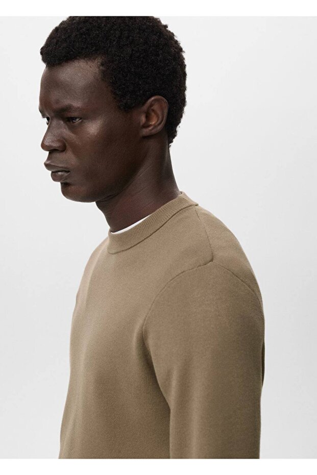 Regular kesim orta kalınlıkta triko kazak - 7