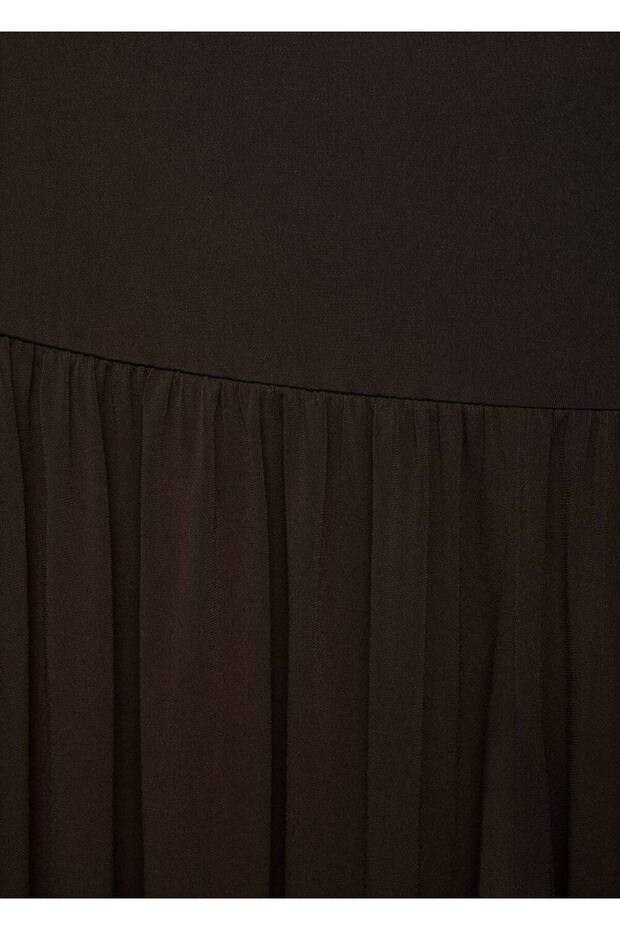 Beli lastikli balon pantolon - 6