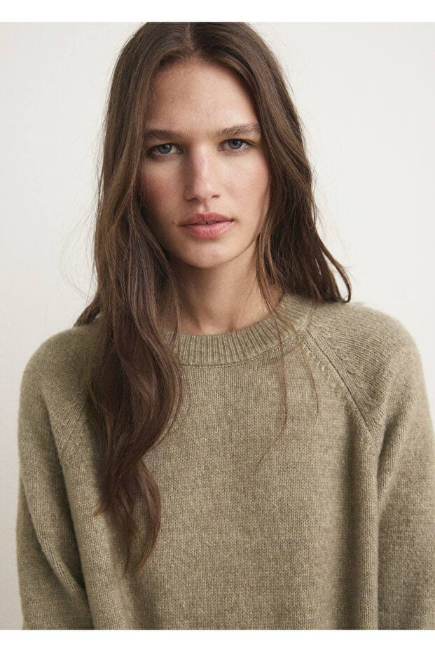 Strickpullover mit Rundhalsausschnitt - 7