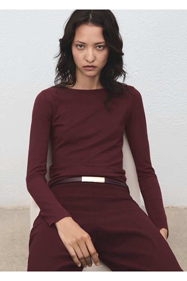 Long Sleeve Slim Knitwear Sweater