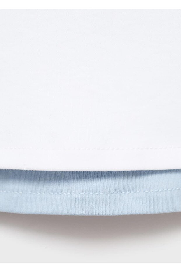 Çift pamuklu tişört - 6