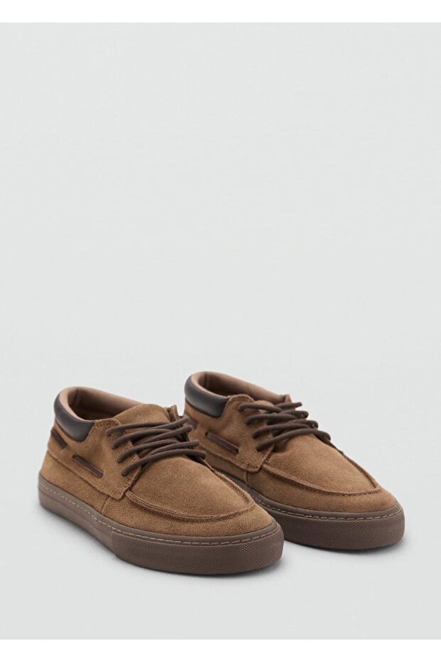 Bağcıklı deri ayakkabı - 1