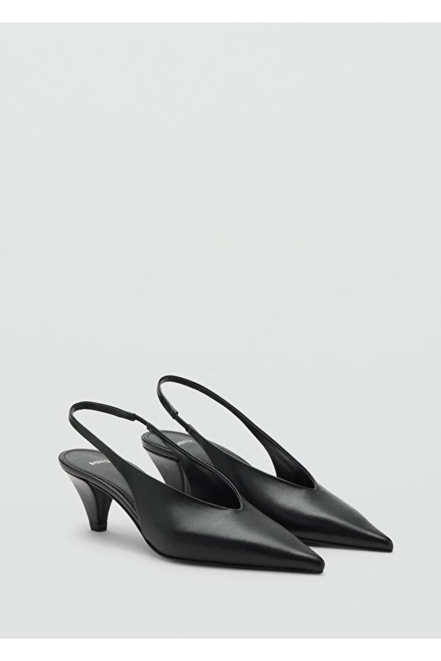 Leather Toe Pumps