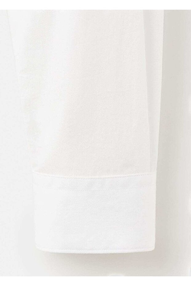 %100 pamuklu slim fit gömlek - 8