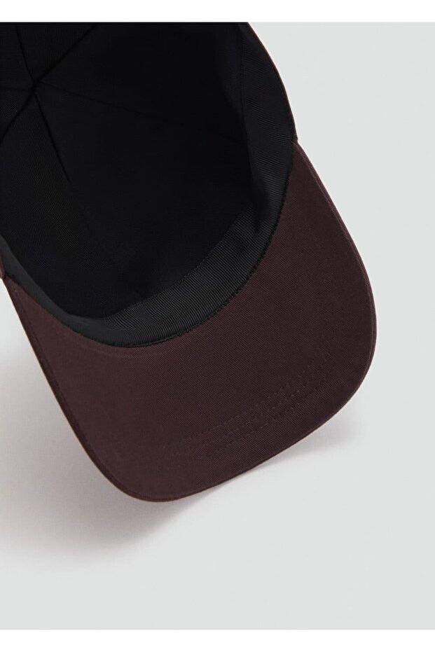 Pamuklu vizör şapka - 3