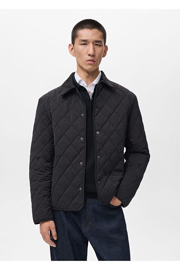 Su itici kapitone ceket - 1