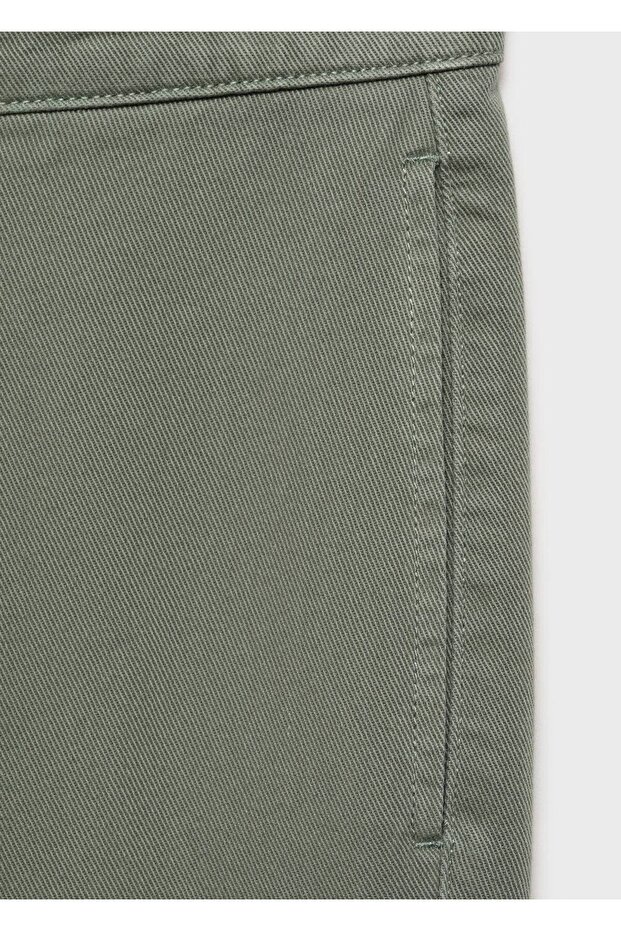 Regular kesim pamuklu jean pantolon - 8