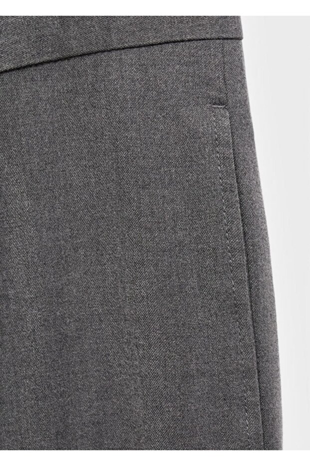 Regular kesim pensli pantolon - 8