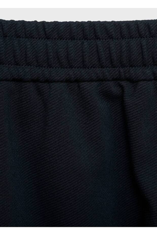 Teknik kalıplı jogger pantolon - 6