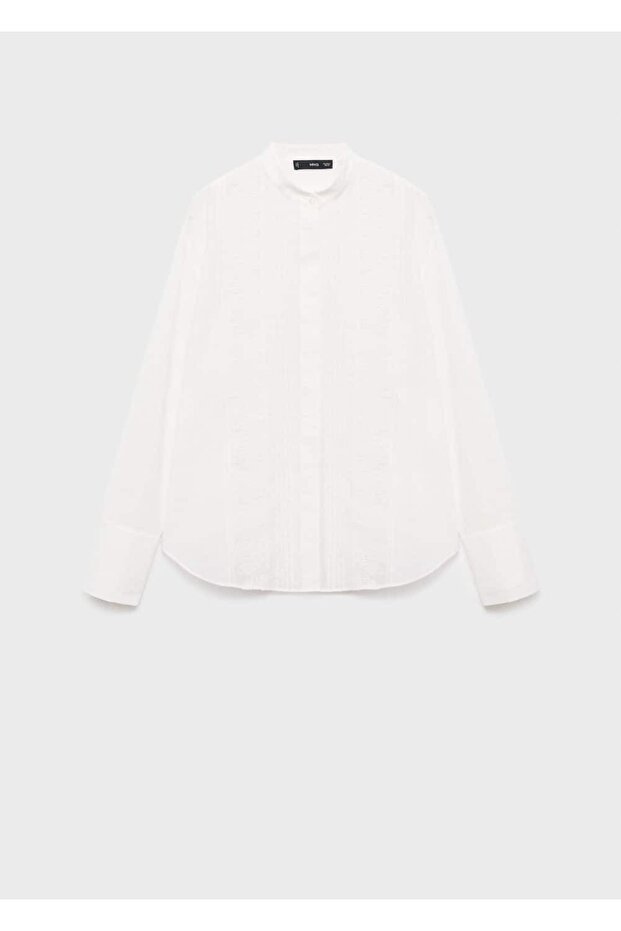 Dantel detaylı bluz - 3