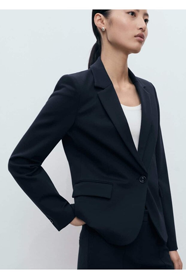 Fitted Blazer Jacket