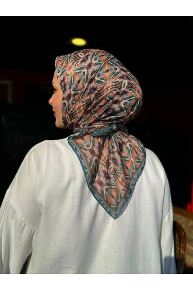 Eșarfă din bumbac moale - 1