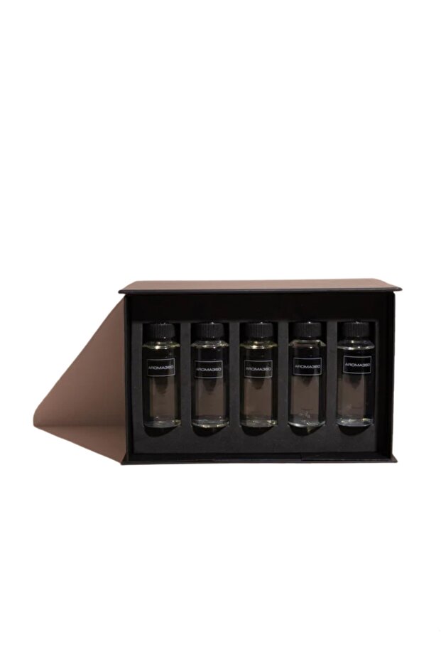 Luxury Aromatherapy Scent Diffuser Oils - Set 5 Fragrance Bottles