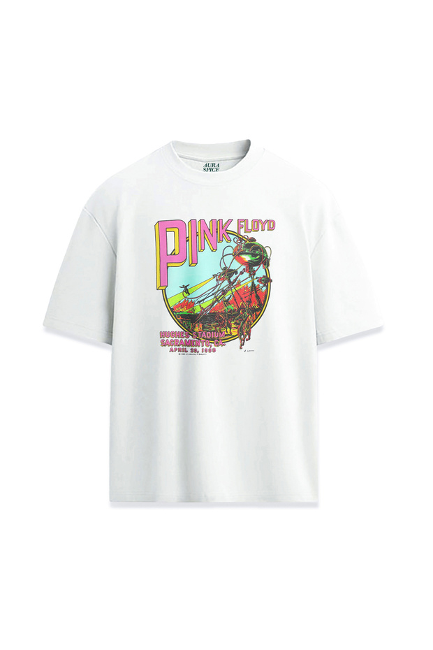 Pink Floyd Concert Poster Design Printed Unisex T-Shirt