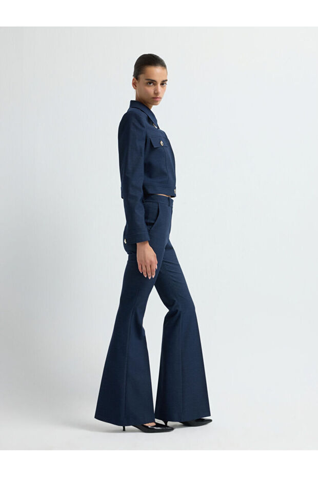 İspanyol Paça Pantolon - 6