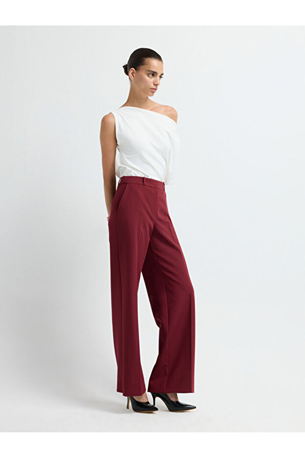 Geniş Paça Pantolon - 5