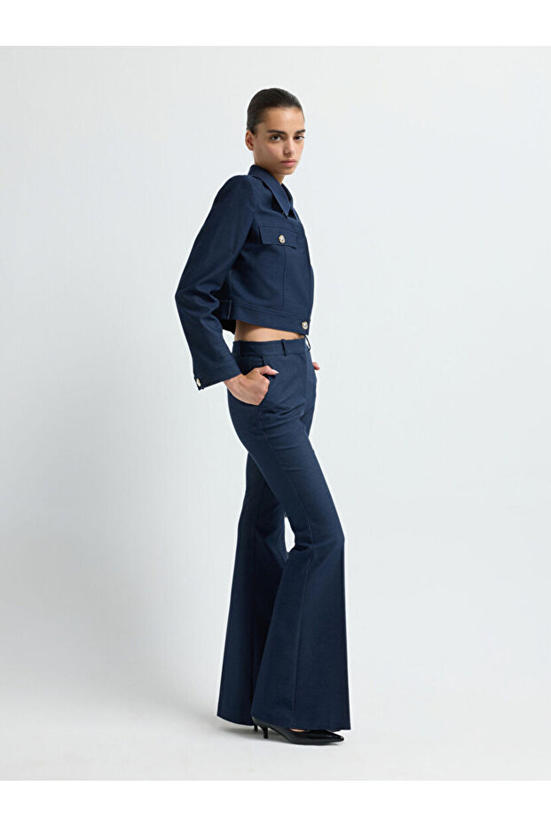 İspanyol Paça Pantolon - 3