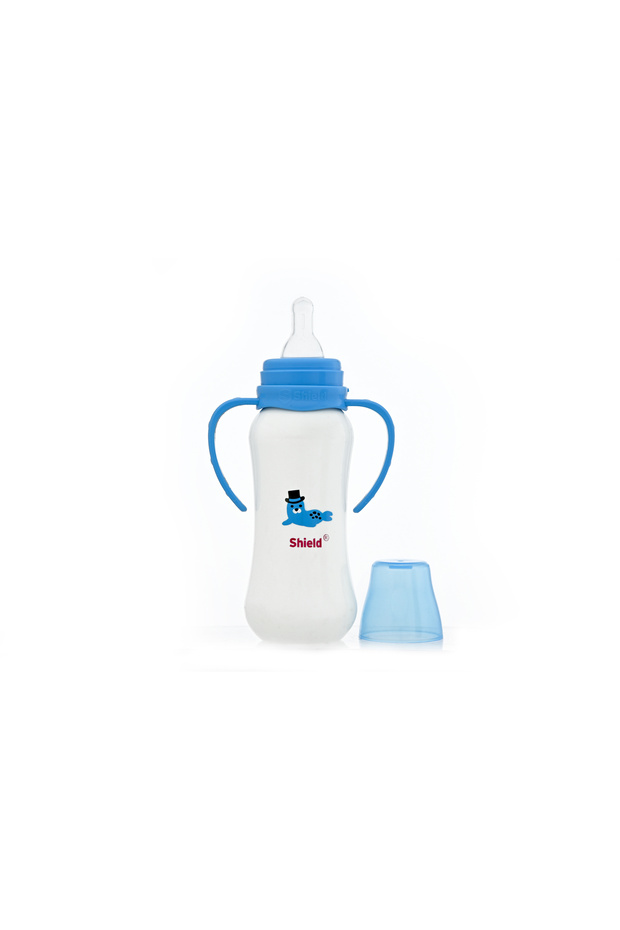زجاجة رضاعة ستاندرد نيك فروست بمقبض، سعة 250 مل - ألوان متنوعة - عبوة من قطعة واحدة - 2