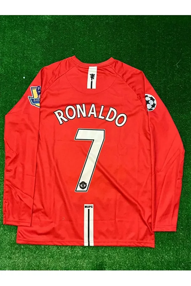 Manchester U.N.İ.T.E.D - CR7 Şampiyonlar ligi finali Uzun Kol Forması - 1