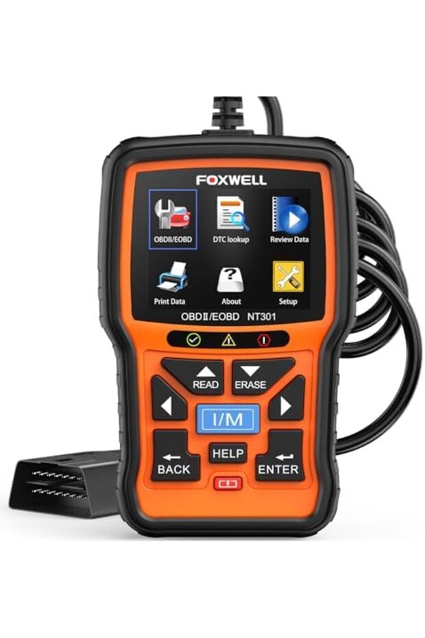 NT301 OBD2 Scanner Live Data Professional Mechanic OBDII Diagnostic Code Reader Tool for Che - 2