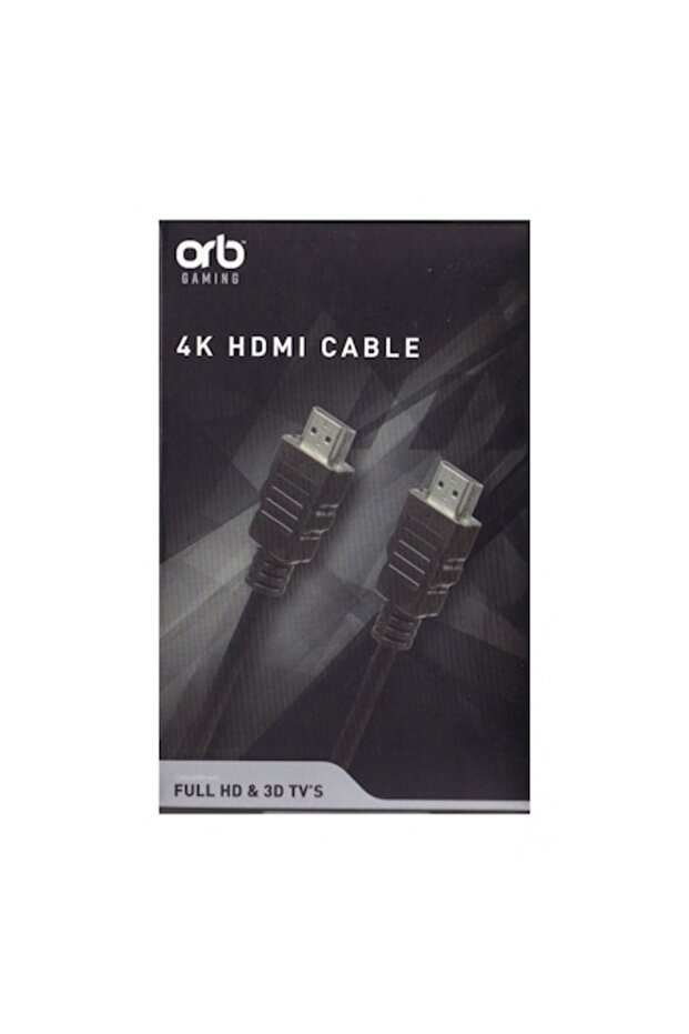 HDMI кабел, ORB, 2.0, 4K, черен - 1