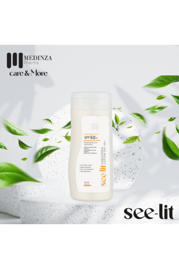 لوشن واقي من الشمس See-Lit SPF 50 - حماية فائقة من الأشعة فوق البنفسجية (50 مل)