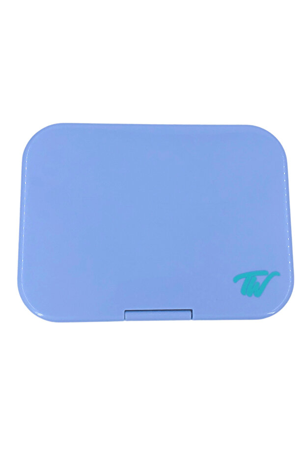 صندوق طعام ستة اقسام ازرق فاتح - 3