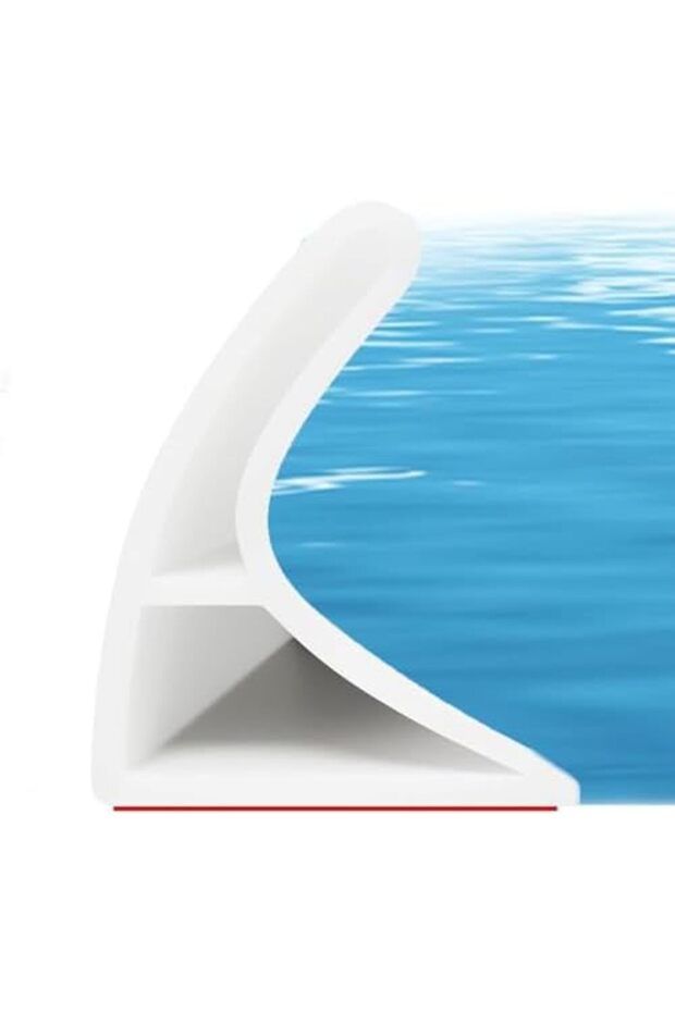 Ctoby 3M Shower Water Dam - Waterproof Barrier for Shower Threshold