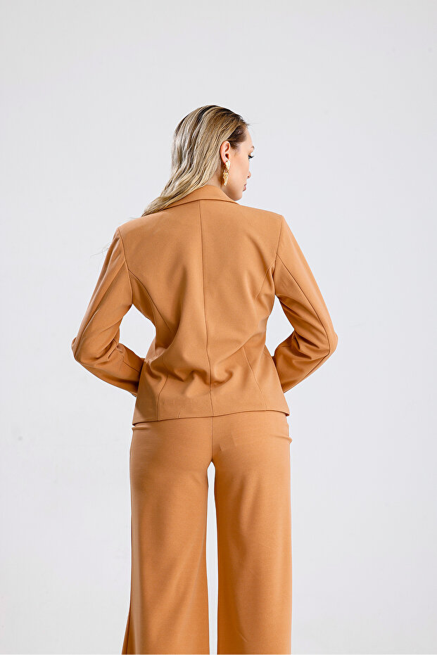 سترة بليزر سكوبا مبطنة |   CKT33437 البسكويت - 5