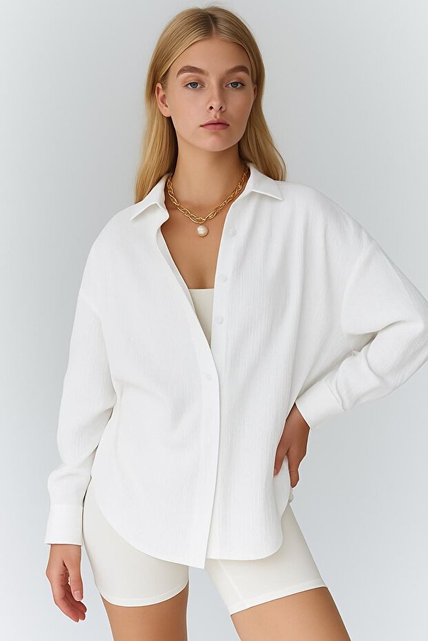 Durres Oversize GÖMLEK - 2