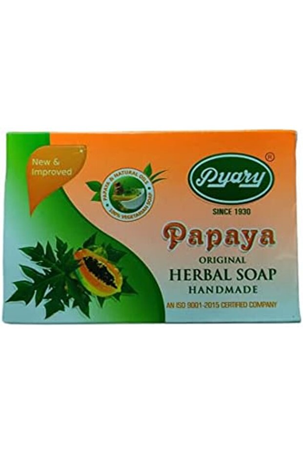 Papaya Herbal Soap 75gm Pack of 12 Pcs