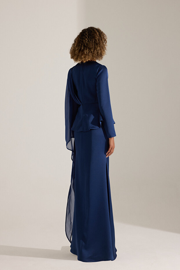 SCARLET GECE ELBİSESİ - 4