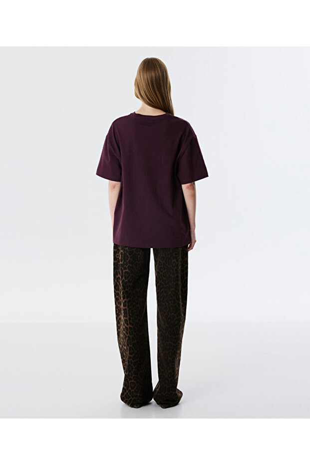 GÖRSEL BASKILI PATCH'Lİ T-SHIRT - 6