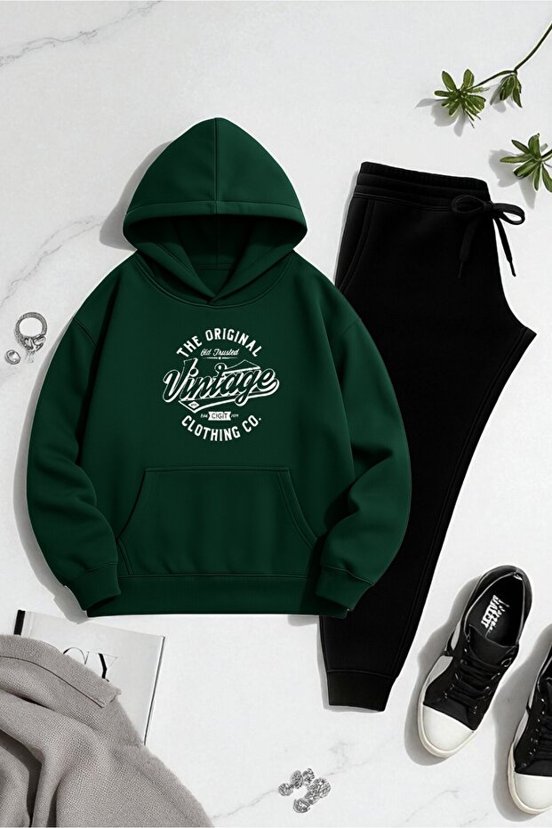 Unisex Vintage Tracksuit Set