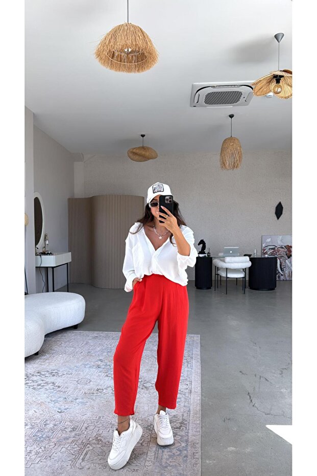 Mercan Aerobin Harem Pantolon - 2