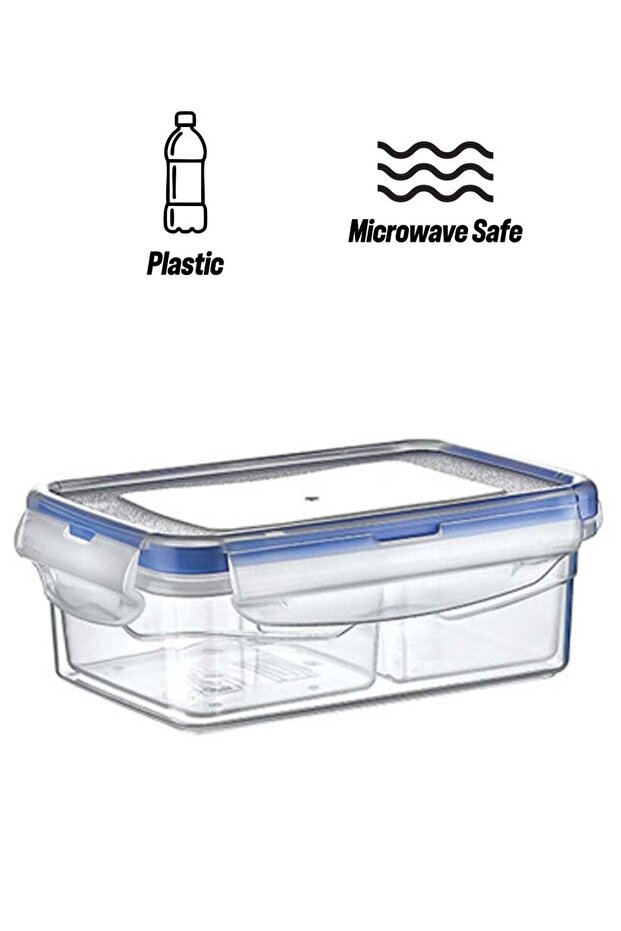 2 Compartment Air Tight Leakproof Storage Box Container 400ml