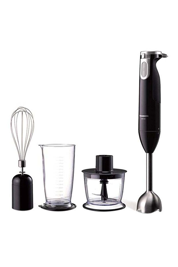 Panasonic Stainless Steel Chopper Blender Set MX-SS1 Black/Clear