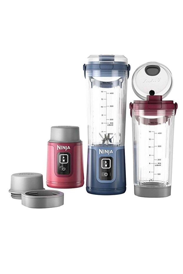 Ninja Blast Portable Blender, Ninja Blending Power On-The-Go, Blast Through Frozen Fruit & Ice, 530