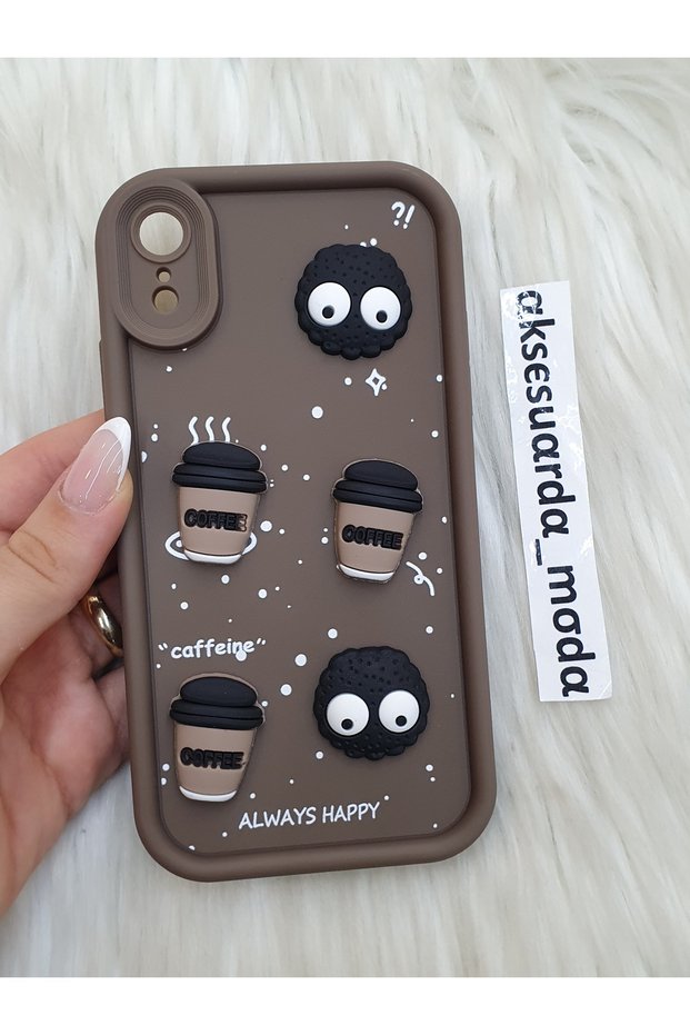 iPhone Xr Compatible Figured Silicone Case