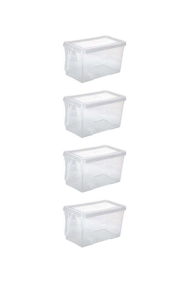 Clear Storage Bin, Large Plastic Container, Pantry Organization,Plastic Storage Container For Home,