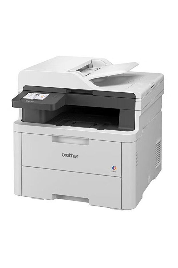 طابعة ليزر ملونة، طابعة ليزر LED ملونة صامتة وصغيرة الحجم، بيضاء اللون - 2