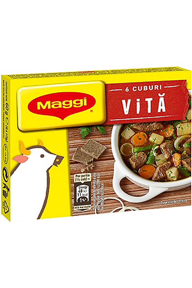 Beef Cube 5 x 60 g, - 1