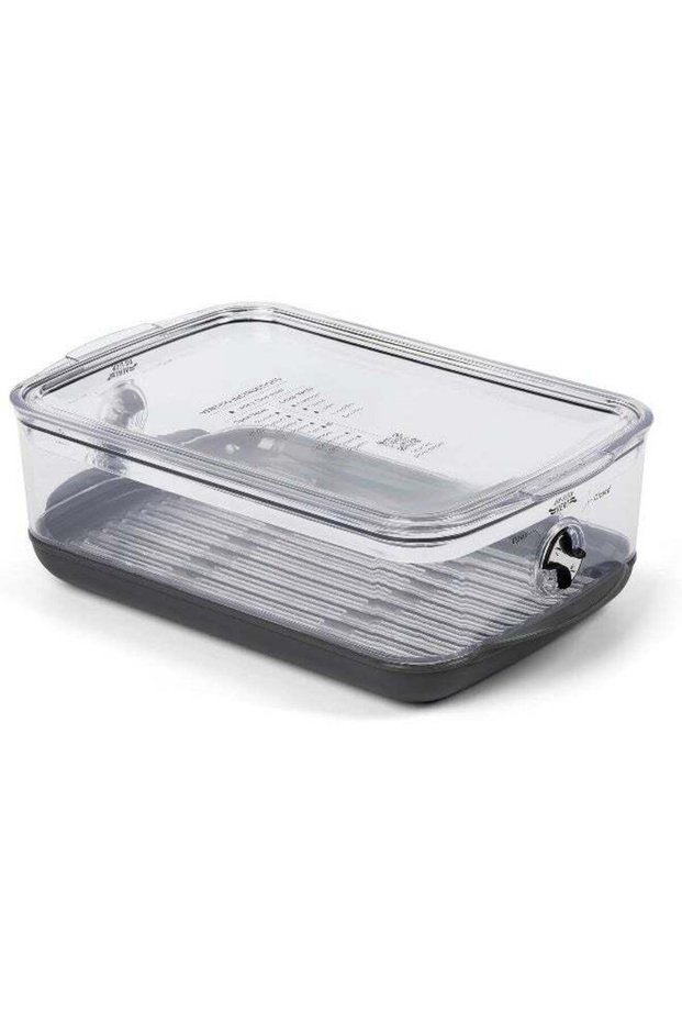 Progressive ProKeeper+ Stackable Produce ProKeeper Storage Container with Stay-Fresh Vent System (P