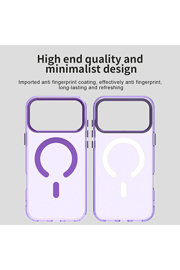 Husă iPhone 17 Pro CandyCase MagSafe, violet - 2