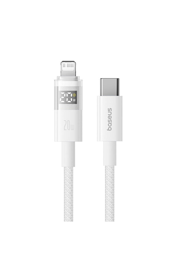 iPhone Charging Cable Baseus, 20W, White - 2
